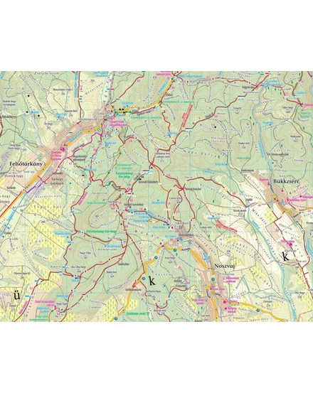 Cartographia-Bükk, Bükkalja turista-, biciklis- és szabadidőtérkép 9789639251601