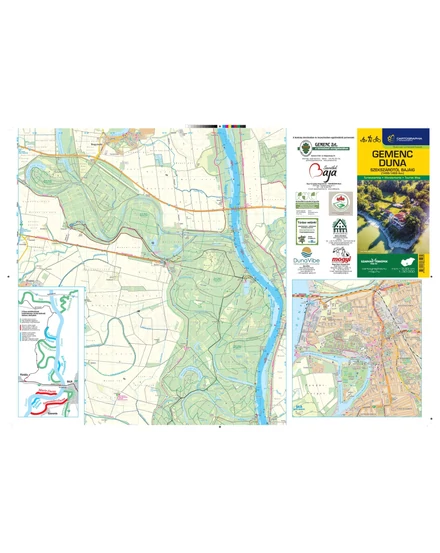 Cartographia Gemenc / Duna (Szekszárd-Baja) turistatérkép-9786155864230