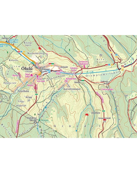 Cartographia Szekszárdi-dombság, Geresdi-dombság turistatérkép-9786155864247