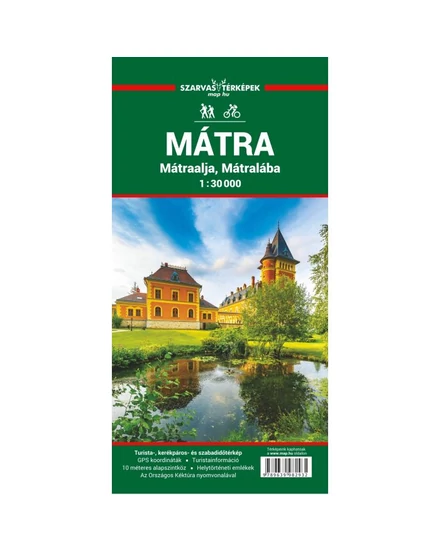 Cartographia Mátra, Mátraalja turistatérkép 9789639982932