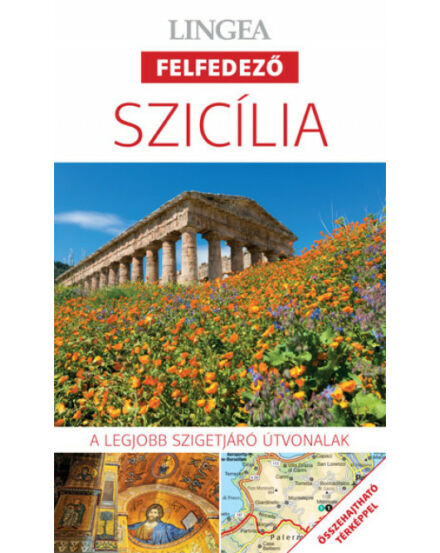 Cartographia Szicília felfedező útikönyv + tkp 9789635050147