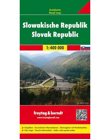 Cartographia Szlovákia térkép (Freytag) 9783707904727