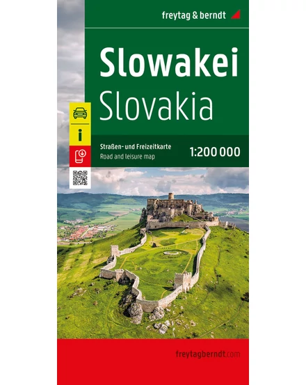 Cartographia Szlovákia térkép (Freytag) 9783707922882