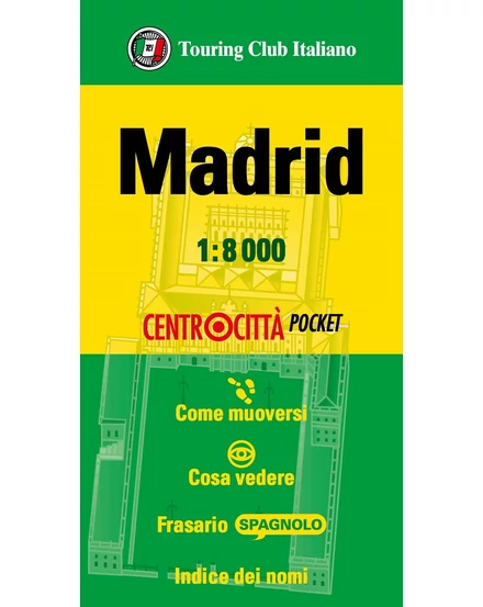 Cartographia Madrid mini várostérkép - TCI 9788836581368