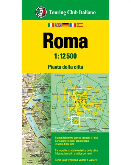 Cartographia Róma várostérkép-TCI-9788836583331