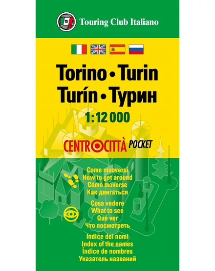 Cartographia Torino zsebtérkép 9788836581351
