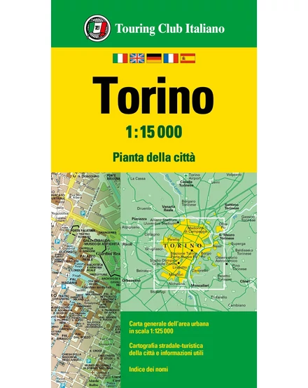 Cartographia Torinó várostérkép 9788836581511