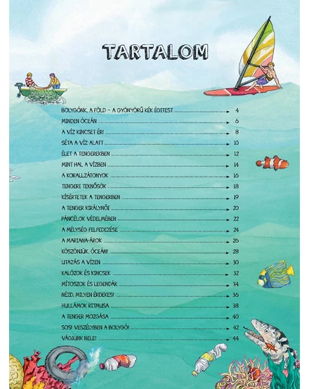 Cartographia Tengerek és óceánok - Szórakoztató tudomány-Napraforgó-9789634832935