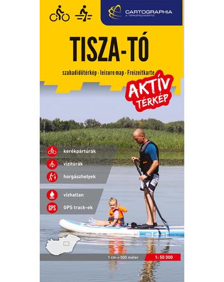 Cartographia Tisza-tó aktív térkép 9789633529126
