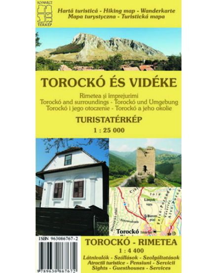 Cartographia - Torockó és vidéke turistatérkép - Schwarcz - 9789630867672