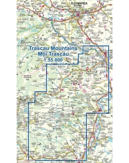 Cartographia - Torockói-hegység turistatérkép MN10