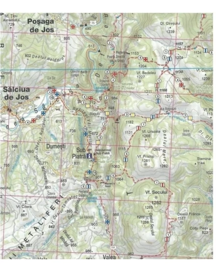 Cartographia - Torockói-hegység turistatérkép MN10