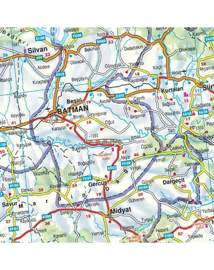 Cartographia Törökország térkép (Freytag) 9783707909616