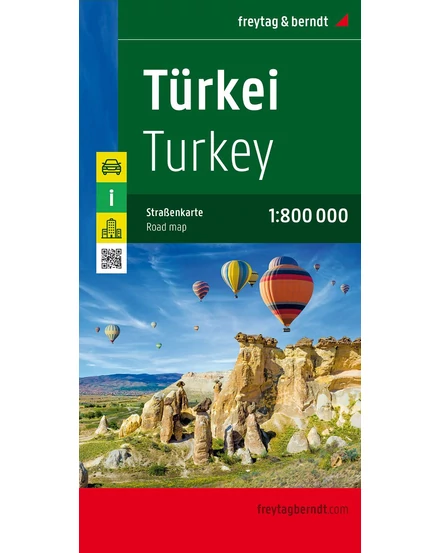 Cartographia Törökország térkép (Freytag) 9783707909616