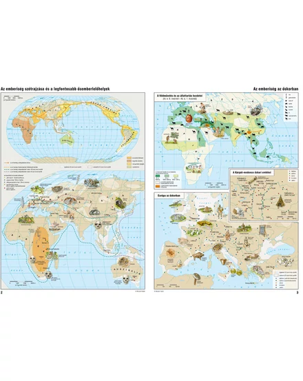 Cartographia Történelmi atlasz 5-8. osztályosoknak (MS-4115)-Mozaik -9789636975326