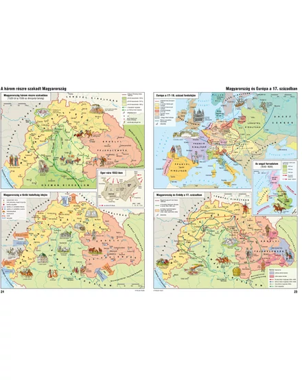 Cartographia Történelmi atlasz 5-8. osztályosoknak (MS-4115)-Mozaik -9789636975326