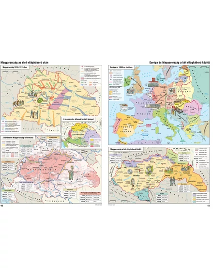 Cartographia Történelmi atlasz 5-8. osztályosoknak (MS-4115)-Mozaik -9789636975326