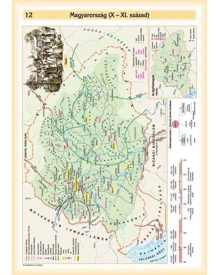 Cartographia Történelmi atlasz ált. és középiskolák számára (CR-0062) 9789632625560