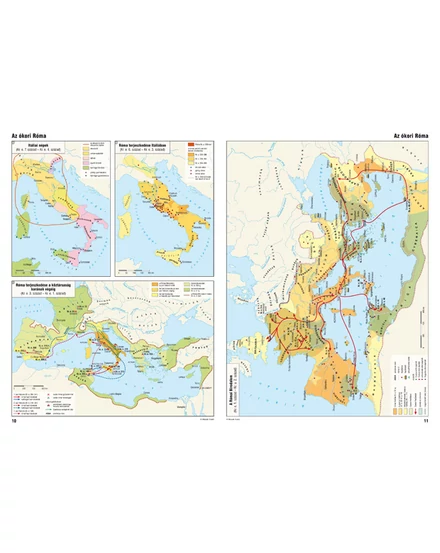 Cartographia Történelmi atlasz középiskolásoknak (MS-4116) - Mozaik - 9789636976620