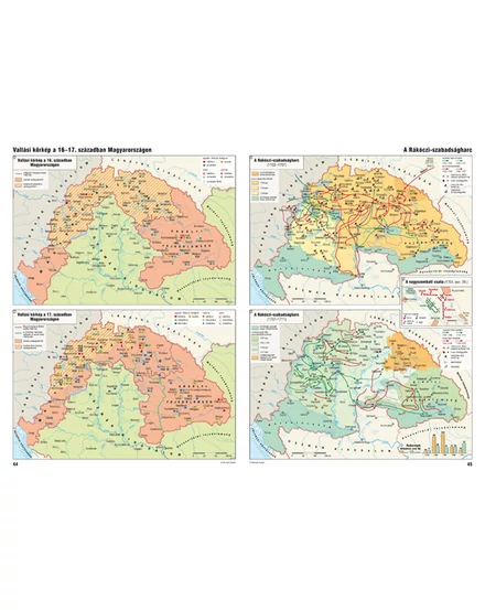 Cartographia Történelmi atlasz középiskolásoknak (MS-4116) - Mozaik - 9789636976620