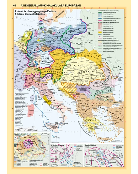 Cartographia Földrajzi + Történelmi világatlaszok elegáns DÍSZDOBOZBAN -Új kiadások-9789633539859