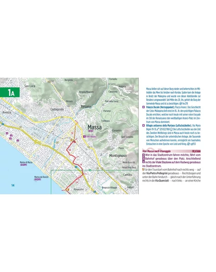 Cartographia Toszkána kerékpárutak kalauza (német) - Esterbauer-9783850000499