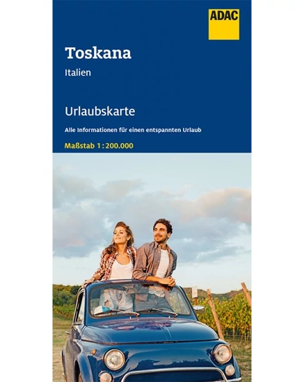 Cartographia Toszkána szabadidő térkép - ADAC - 9783826406140