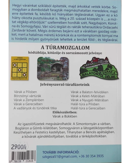 Cartographia Várak és őrhelyek a Balatontól délre - 9786158212618