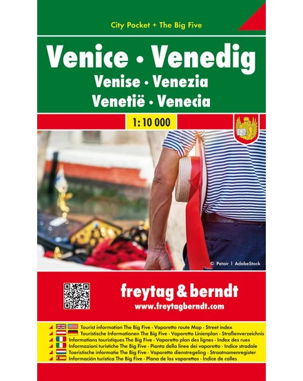 Cartographia Velence City Pocket várostérkép - Freytag - 9783707909920