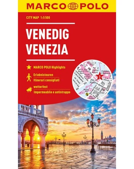 Cartographia Velence várostérkép 9783829741996