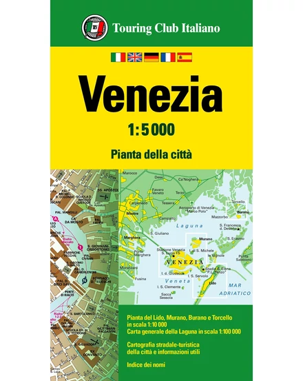 Cartographia Velence várostérkép - TCI - 9788836578061