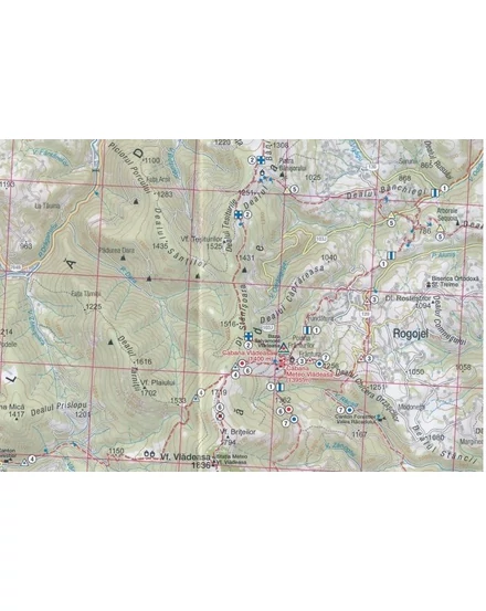 Cartographia - Vlegyásza-hegység turistatérkép MN13