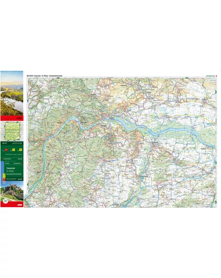 Cartographia WK 070 Traisental - St. Pölten - Dunkelsteinerwald turista- és kerékpáros térkép - Freytag-9783707919325