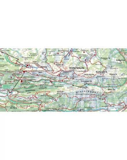 Cartographia WK364 Bregenzerwald turistatérkép - Freytag-9783850847643
