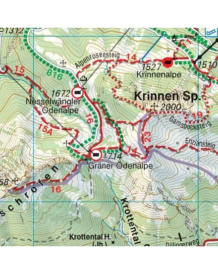 Cartographia WK5352 Tannheimer Tal turistatérkép - Freytag-9783707914757