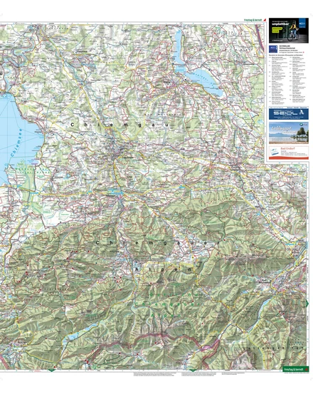Cartographia WKD5203 Chiemsee, Simssee, Marquartstein, Traunstein turistatérkép - Freytag - 9783707920390