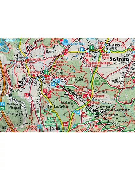Cartographia WM 418 Stubaital XL turistatérkép -  9783990446980
