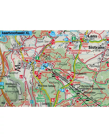 Cartographia-WM 455 Kitzbühel XL turistatérkép -  9783990448779