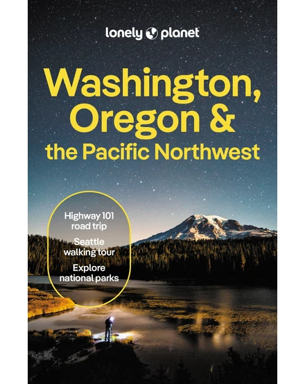 Cartographia Washington, Oregon és Csendes-óceáni partvidék északnyugati rész útikönyv Lonely Planet (angol) 9781788684613