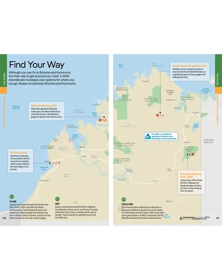 Ausztrália nyugati partvidék útikönyv Lonely Planet (angol)