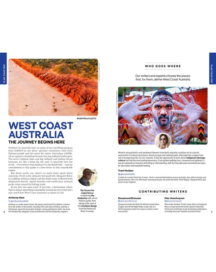 Ausztrália nyugati partvidék útikönyv Lonely Planet (angol)