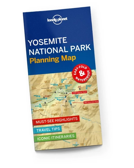 Cartographia Yosemite National Park térkép 9781788686150