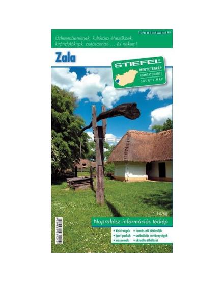 Cartographia Zala megye térképe - Stiefel 5998504317234