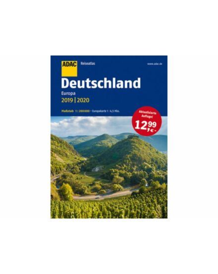 Cartographia Németország és Európa Reise atlasz - ADAC 9783826422607