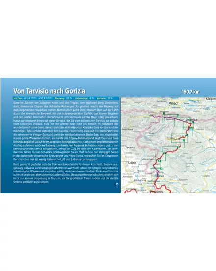 Cartographia Adria kerékpáros kalauz (német) - Esterbauer-9783711101273