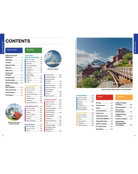 Alaszka útikönyv Lonely Planet (angol)