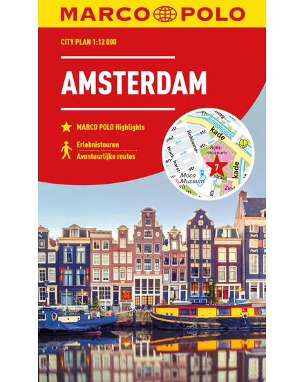 Cartographia Amszterdam várostérkép (Marco Polo) 9783829741507