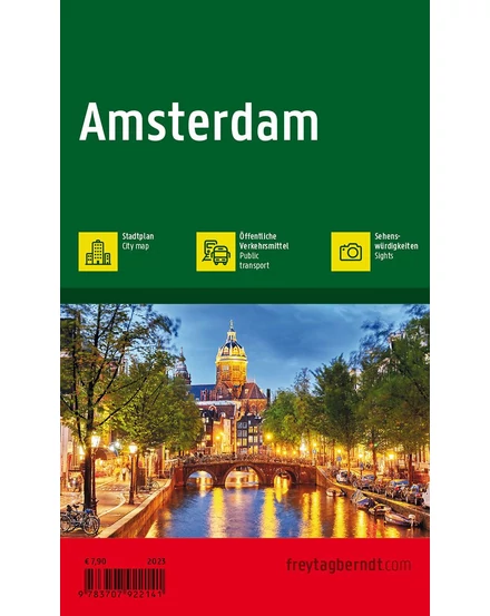 Cartographia Amszterdam City Pocket várostérkép-9783707922141