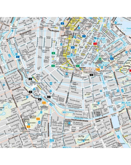 Cartographia Amszterdam City Pocket várostérkép-9783707922141