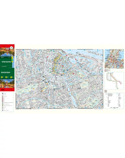Cartographia Amszterdam City Pocket várostérkép-9783707922141